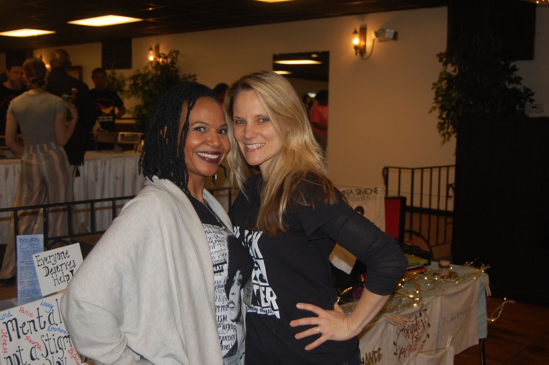 Luisa Gomez, Angelique Racki, BCAI executive director